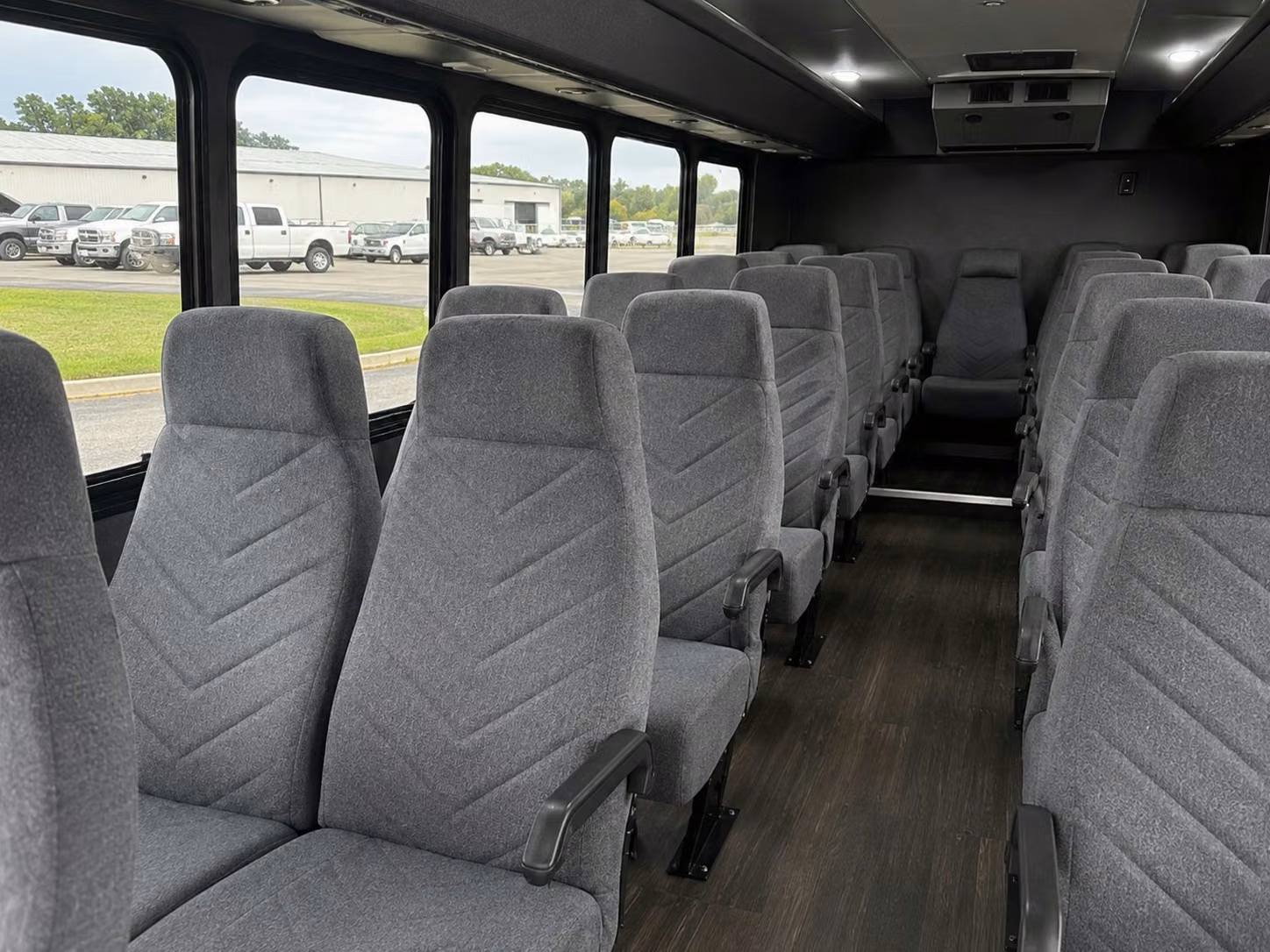 15 passenger minibus inside