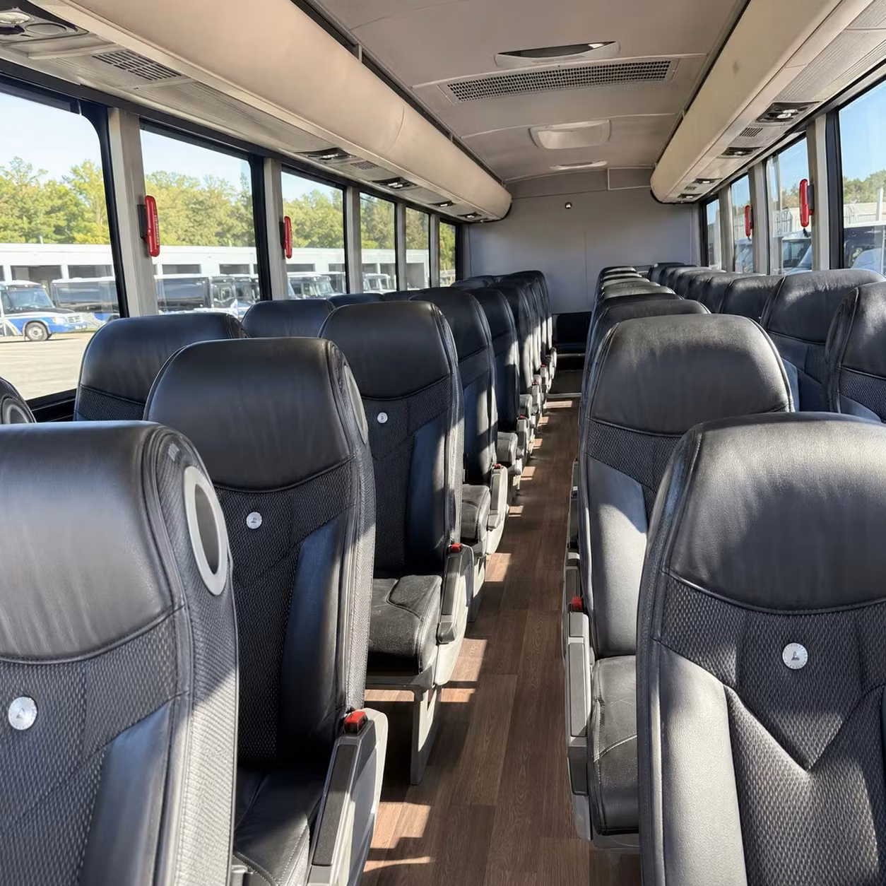 charter buses for large oakland prom groups headed to the same venue