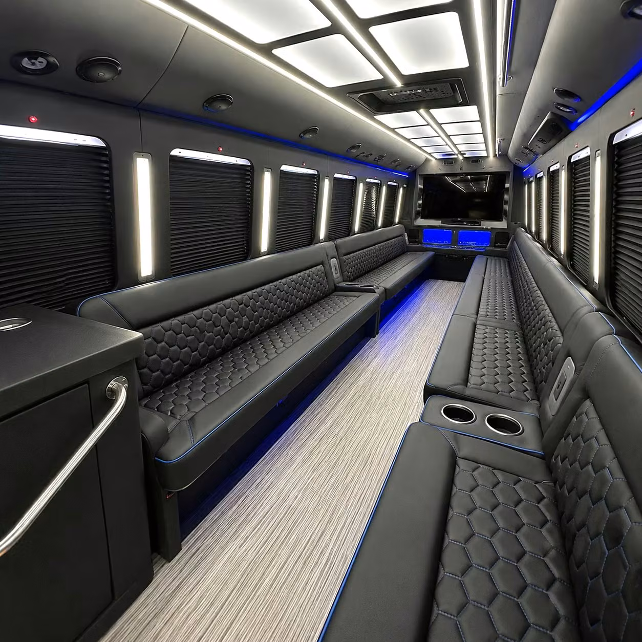 party bus interior