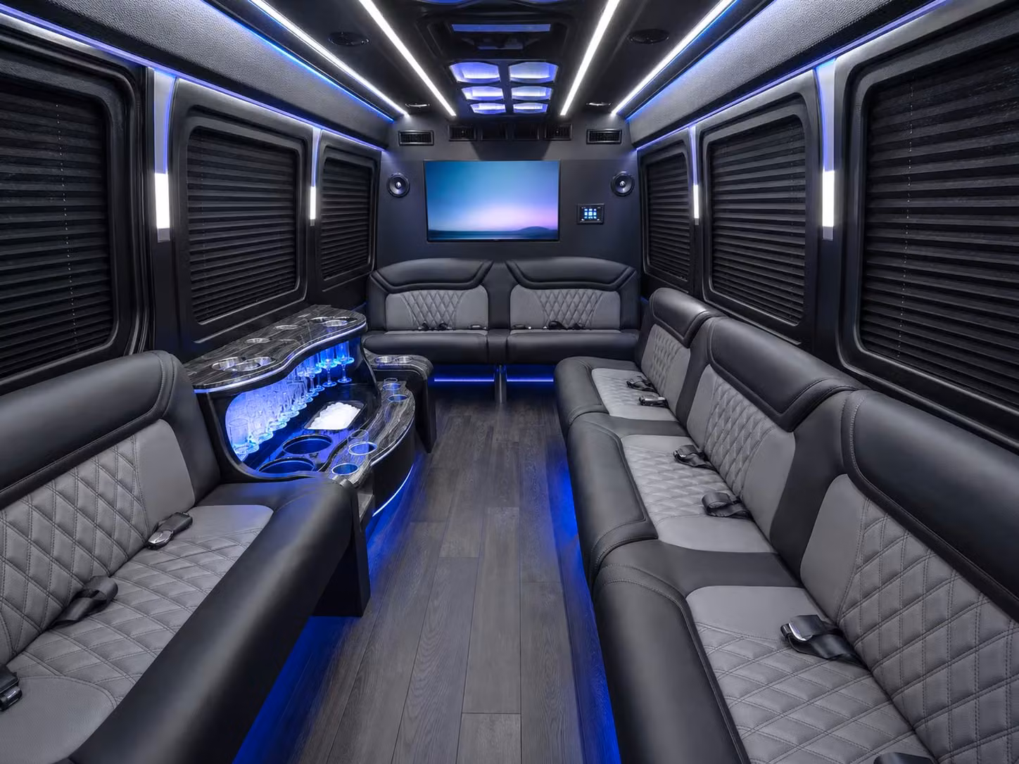 sprinter limousine inside