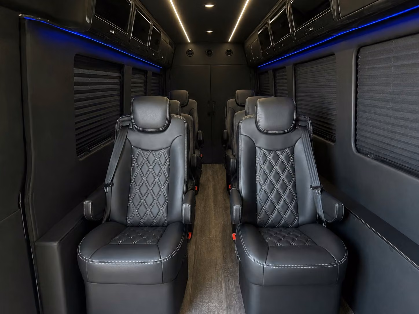 sprinter van with driver interior