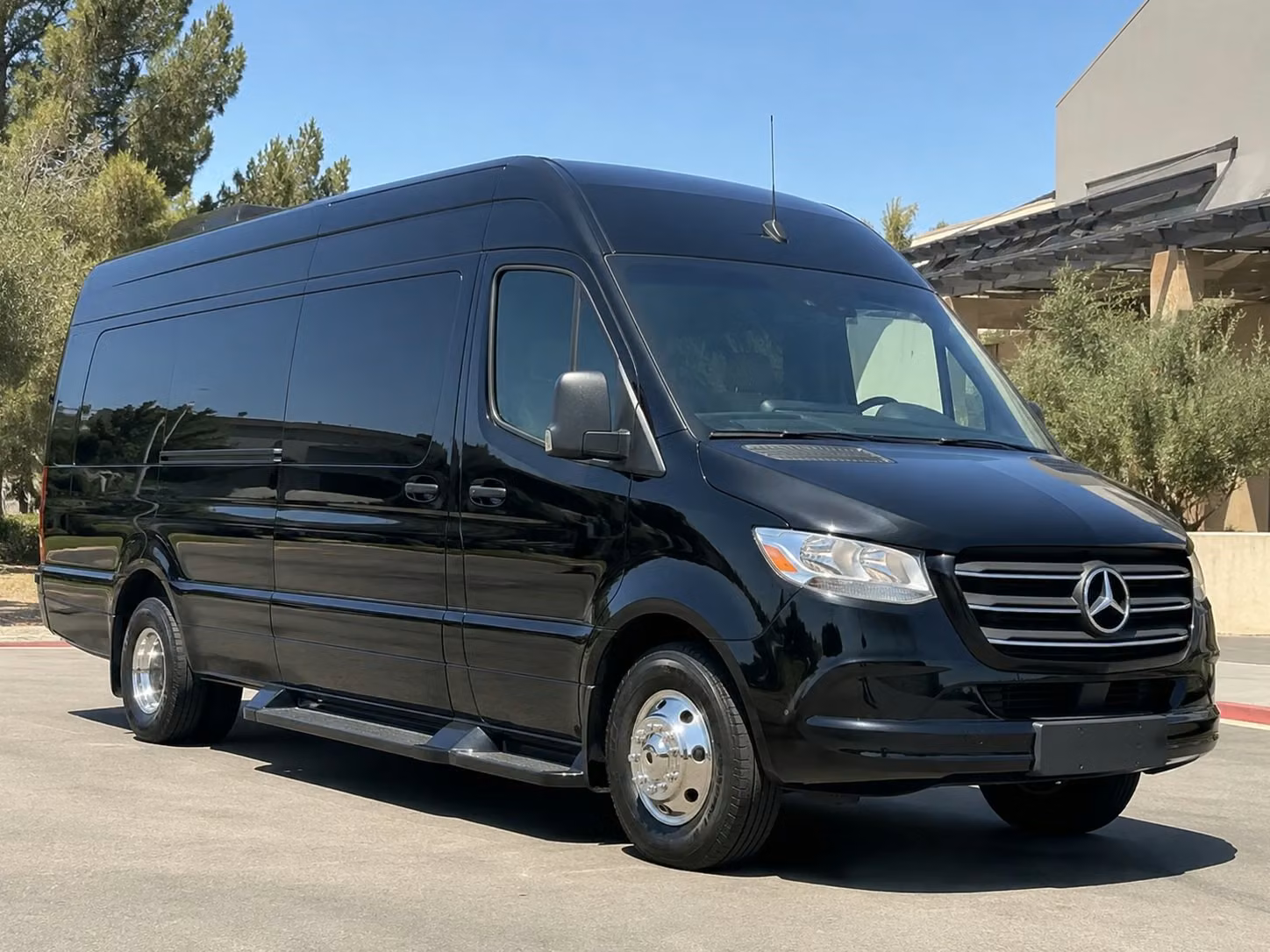 sprinter van with driver